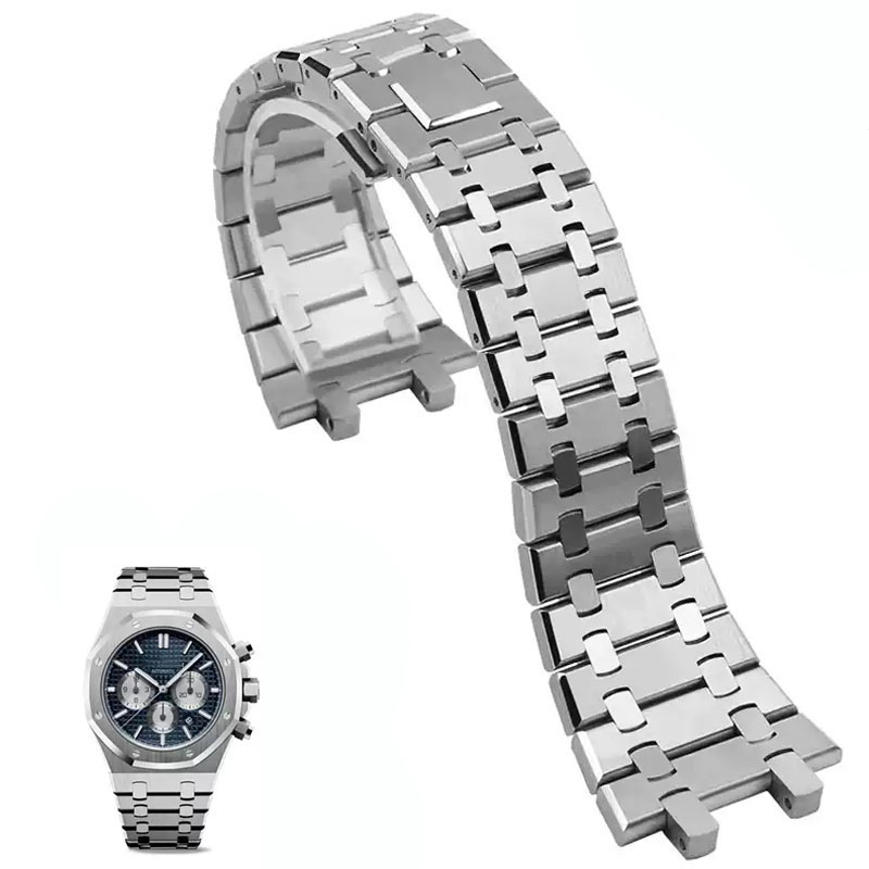 Audemars Piguet Watch Royal Oak - Cinturino in acciaio inossidabile 316 per