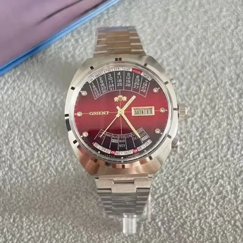 Seiko Watch Presage - Orologio Meccanico Automatico Orient 118A con