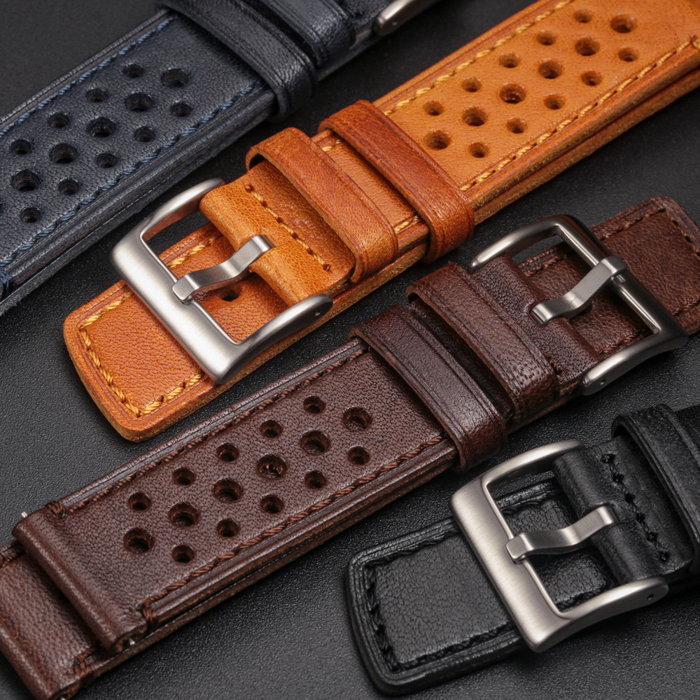 Suede Strap Watch - Hemsut Cinturino per orologio in pelle