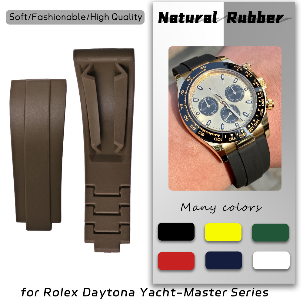 Rolex Watch Submariner - 20mm 21mm cinturino in caucciù naturale