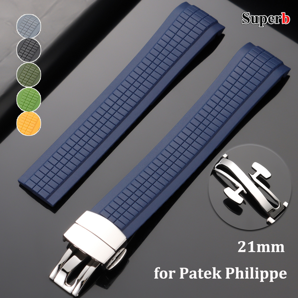 Patek Philippe Watch Aquanaut - Cinturino in Silicone da 21mm per