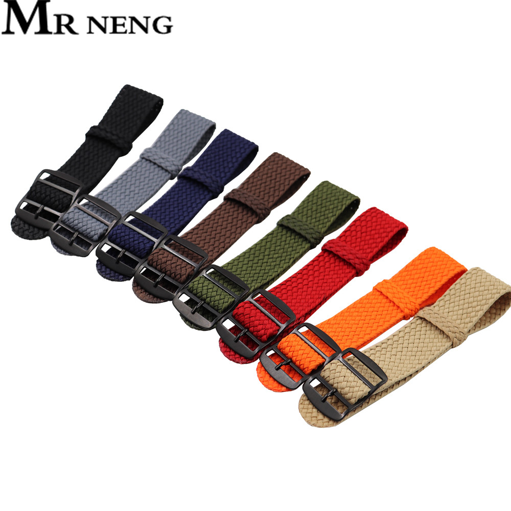 18mm 20mm 22mm tinta unita per - Perlon Strap Woven recensione e prezzo
