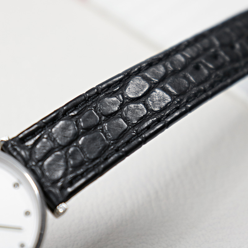 Sottile coccodrillo cinturino  - Omega Watch Speedmaster recensione e prezzo