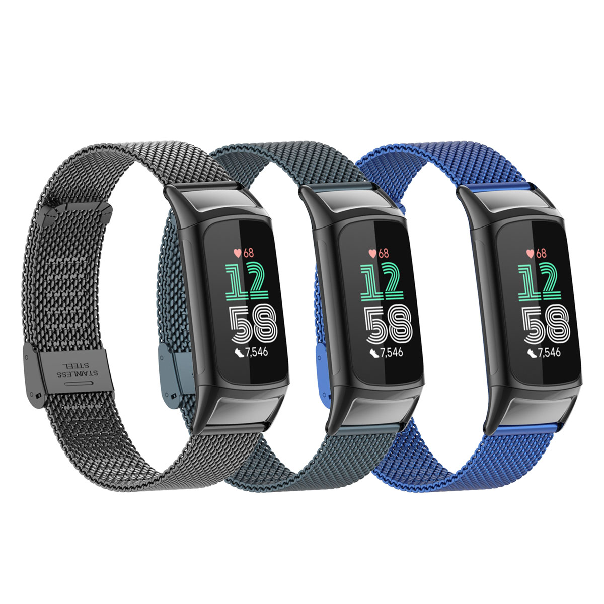 Adatto per Fitbit Charge 5/6,  - Mesh Strap Metal recensione e prezzo