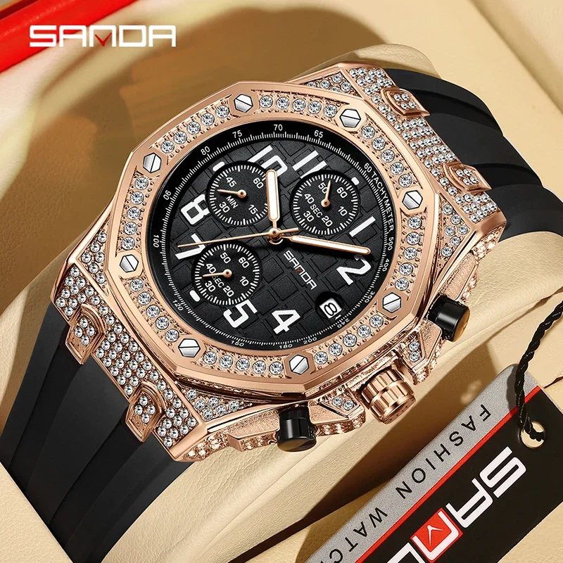 Orologio da uomo SANDA 7026 al - Tropic Strap Vintage recensione e prezzo