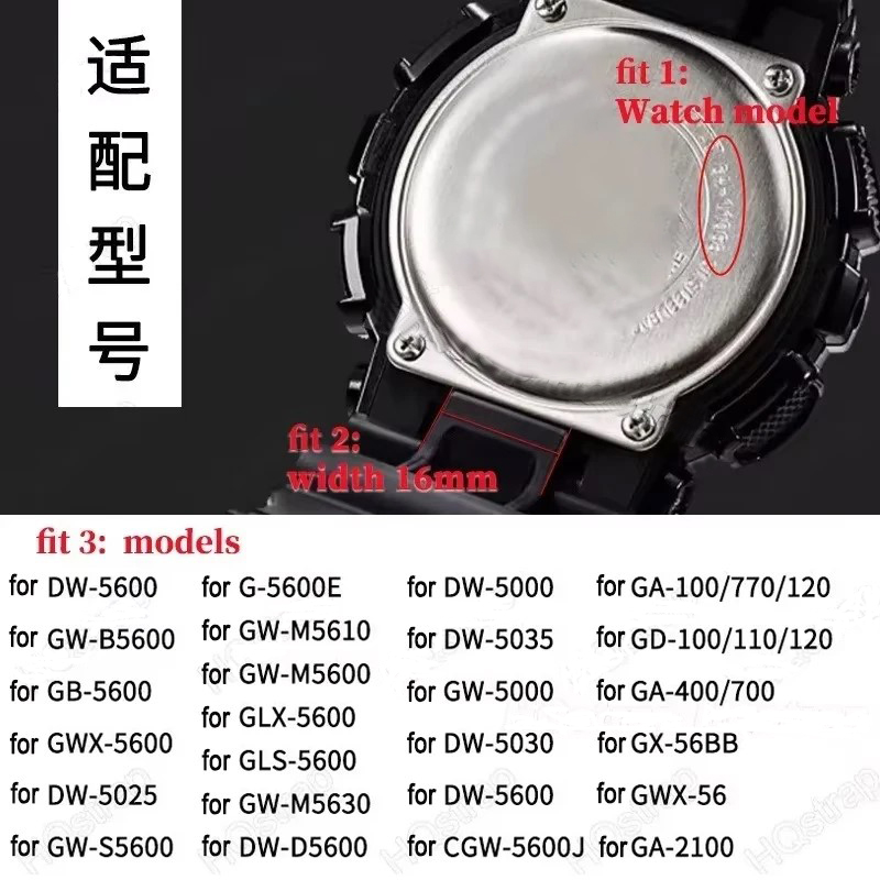 Cinturino in nylon con anello  - Casio Watch G-Shock Dw-5600 recensione e prezzo