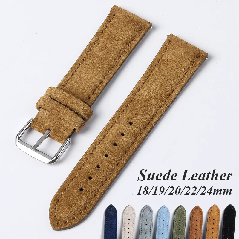 Cinturino in vera pelle scamos - Suede Strap Watch recensione e prezzo